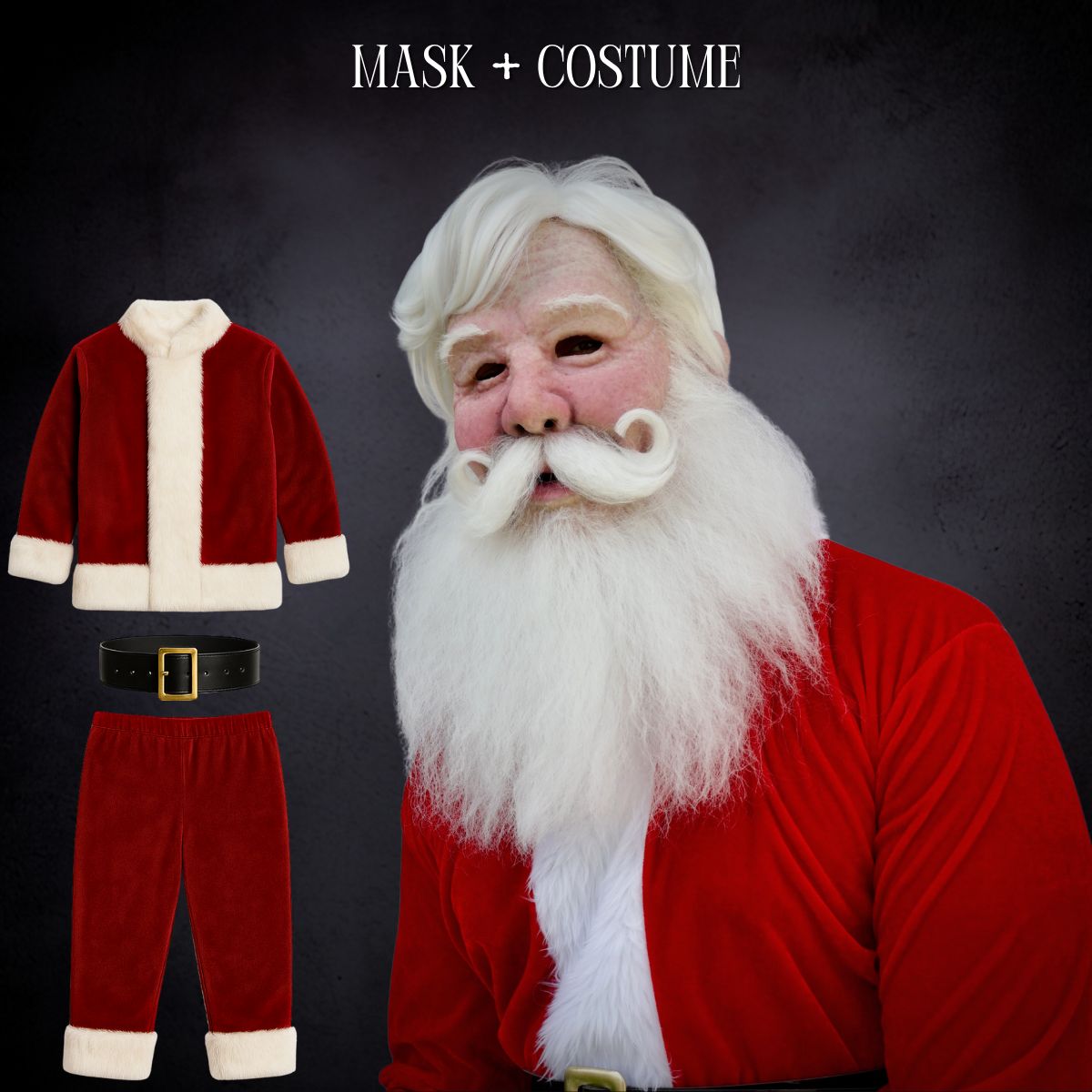 Santa Claus Realistic Mask