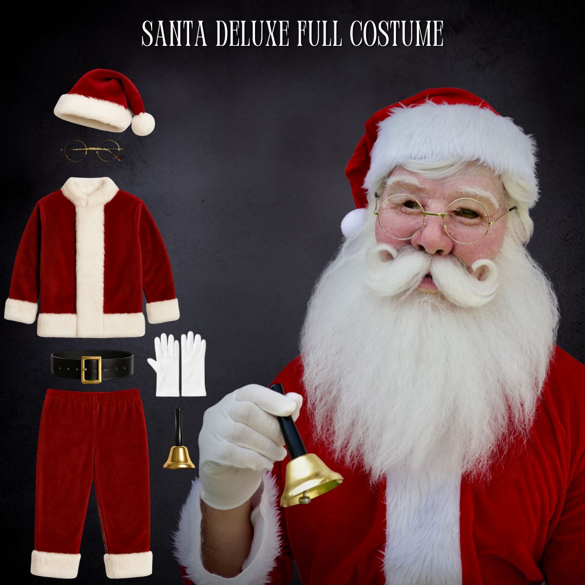 Santa Claus Realistic Mask
